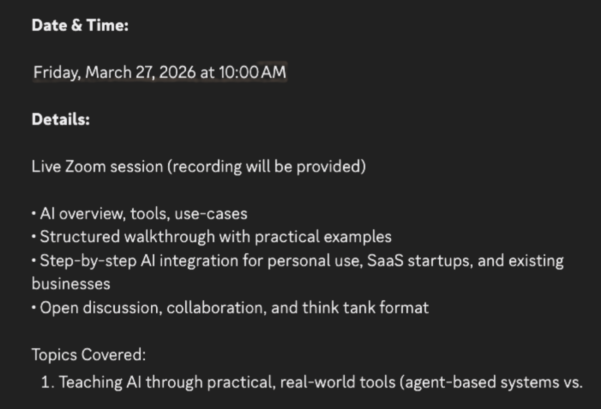 Clean Discord output after PastePerfect